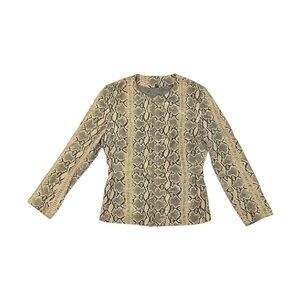 North Beach Leather Snakeskin Jacket